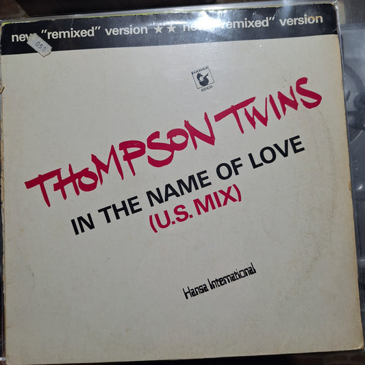 Thompson Twins In the name of Love Maxi 2da. Mano Usado en Excelente Estado