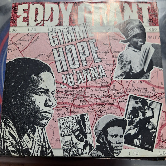 Eddy Grant Gimme Hope Joanna Simple 7" de Epoca VG+