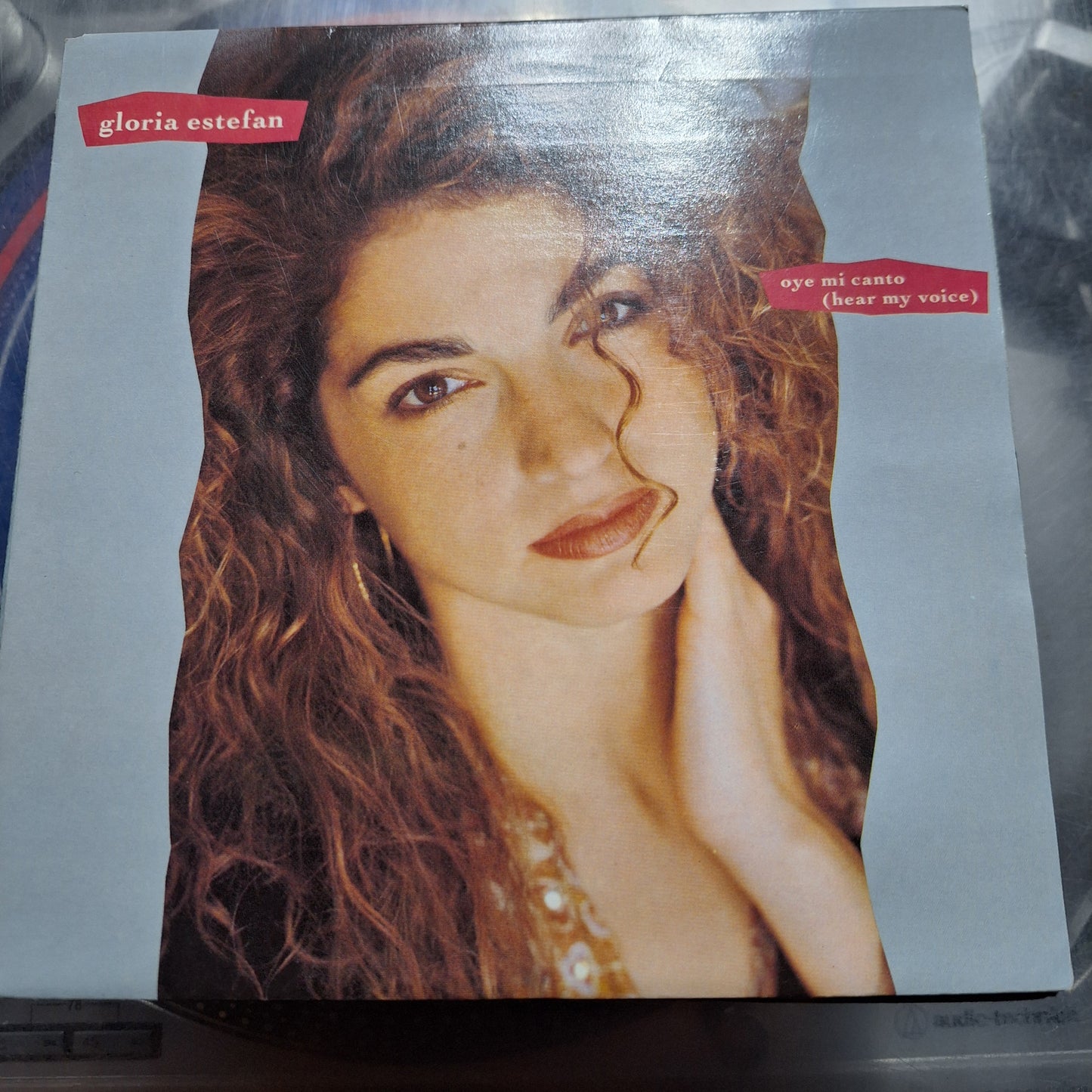 Gloria Estefan Oye mi Canto Simple 7" de Epoca VG+