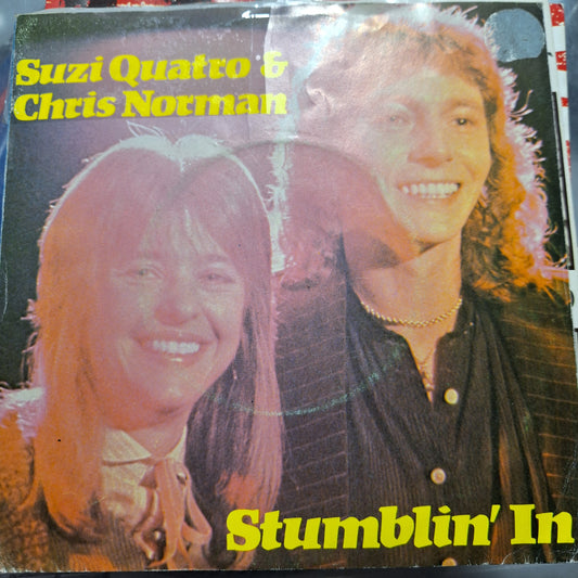 Suzi Quatro and Chris Norman Simple 7" de Epoca VG+