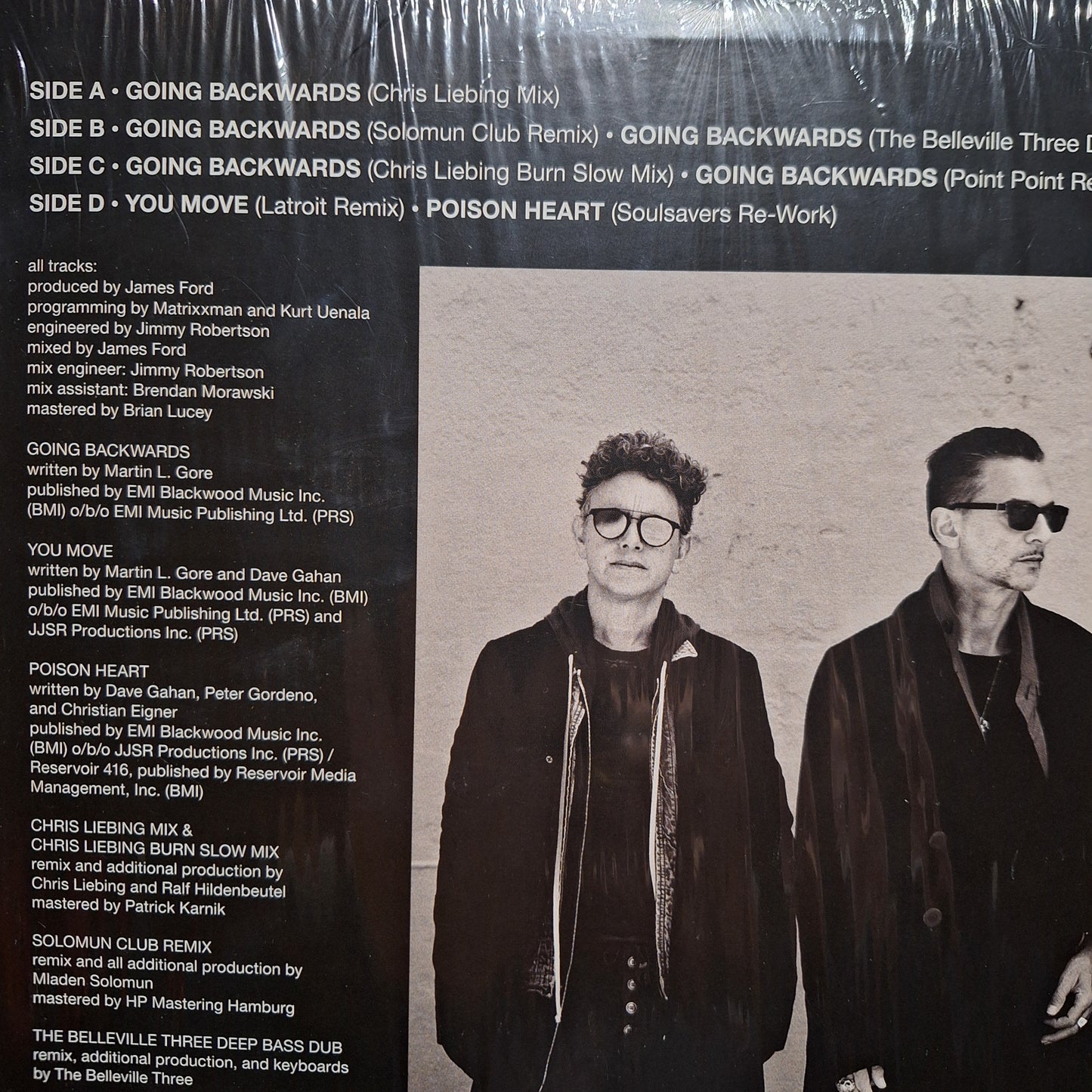 Depeche Mode Going Backwards Maxi 2da. Mano Usado en Excelente Estado