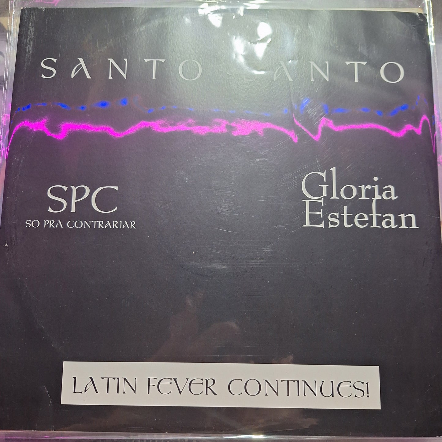 So Pra Contrariar y Gloria Estefan Santo Santo Maxi 2da. Mano VG+