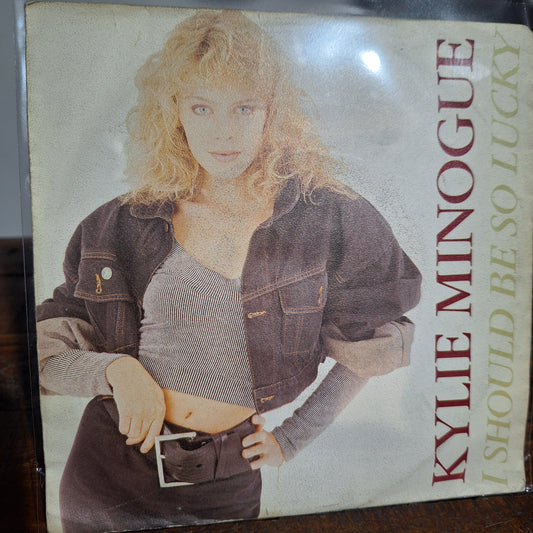 Kylie Minogue I Should Be so Lucky Simple 7" De Epoca VG+