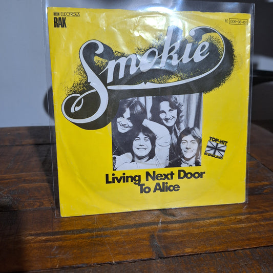 Smokie Living next door to Alice Simple 7" De Epoca VG+