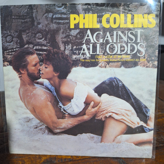 Phil Collins Against All Odds Simple 7" De Epoca VG+