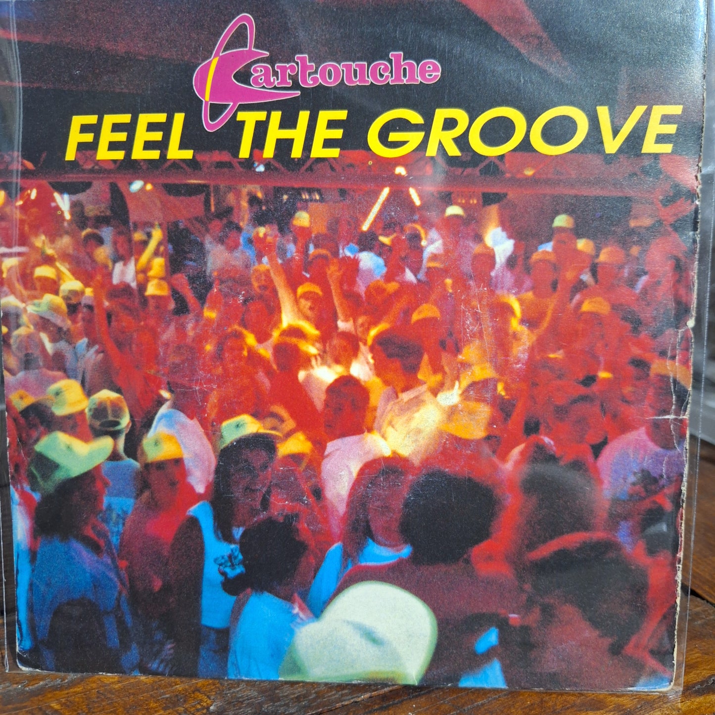 Cartouche Feel The Groove Simple 7" De Epoca VG+