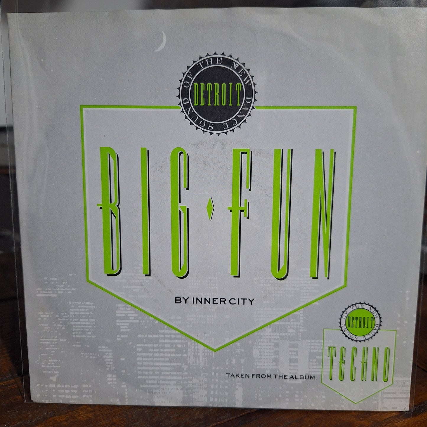 Inner City Big Fun Simple 7" De Epoca VG+