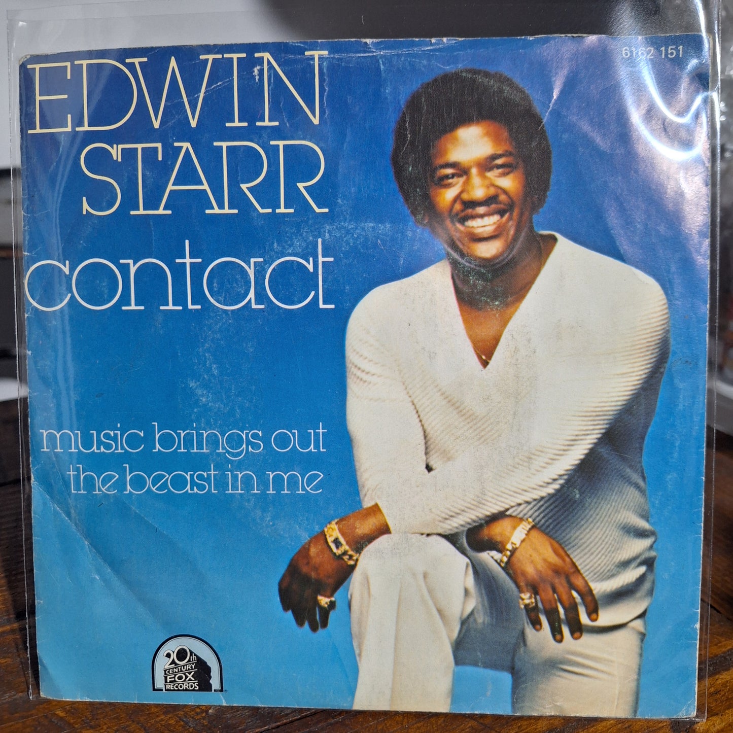 Edwin Starr Contact Simple 7" De Epoca VG+