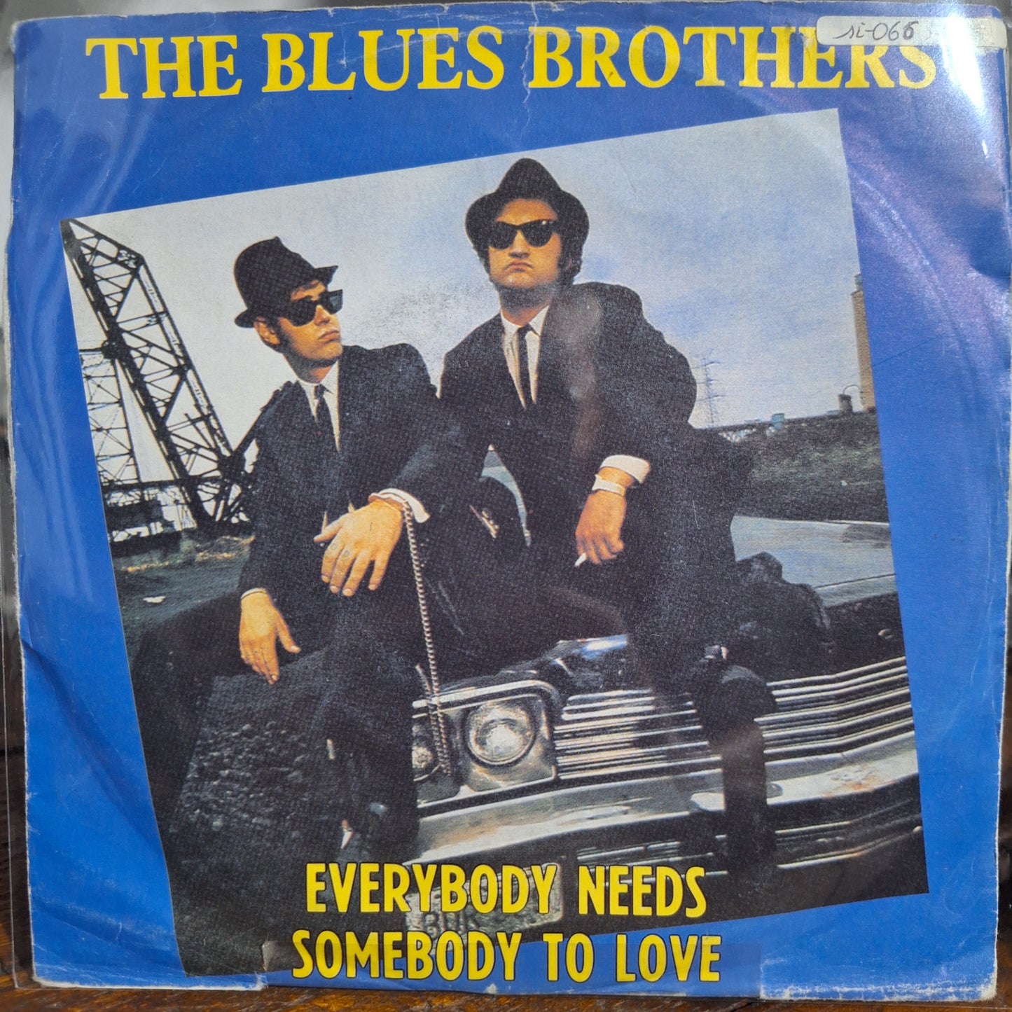 Blues Brothers Everybody Needs Somebody to Love Simple 7" de Epoca VG+