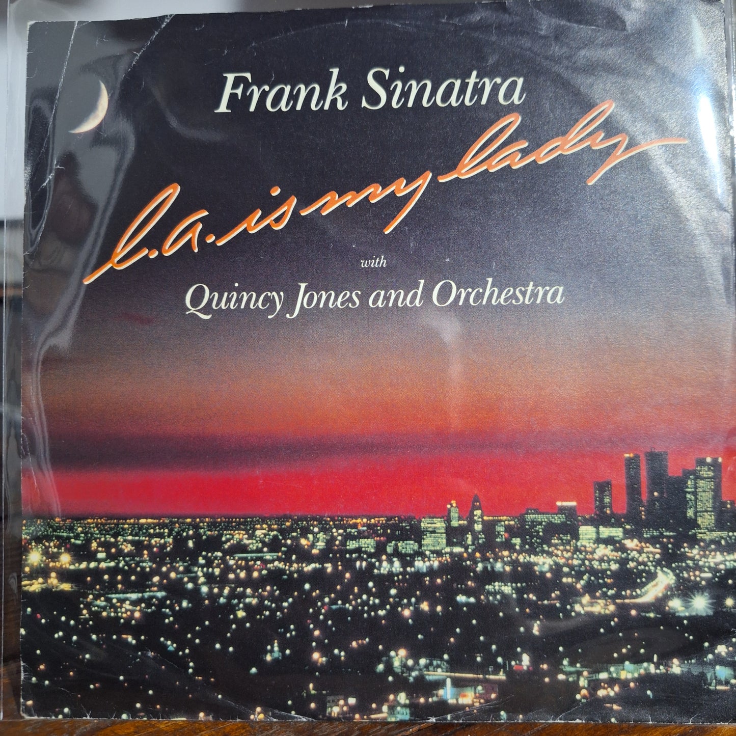 Frank Sinatra L.A. Is my Lady Simple 7" de Epoca VG+