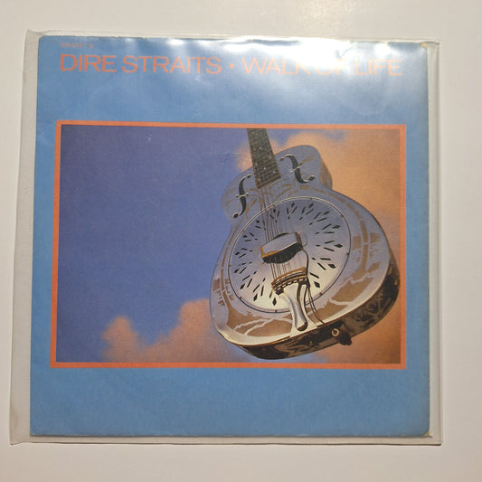 Dire Straits Walk of Life Simple 7" 2da. Mano Usado VG+