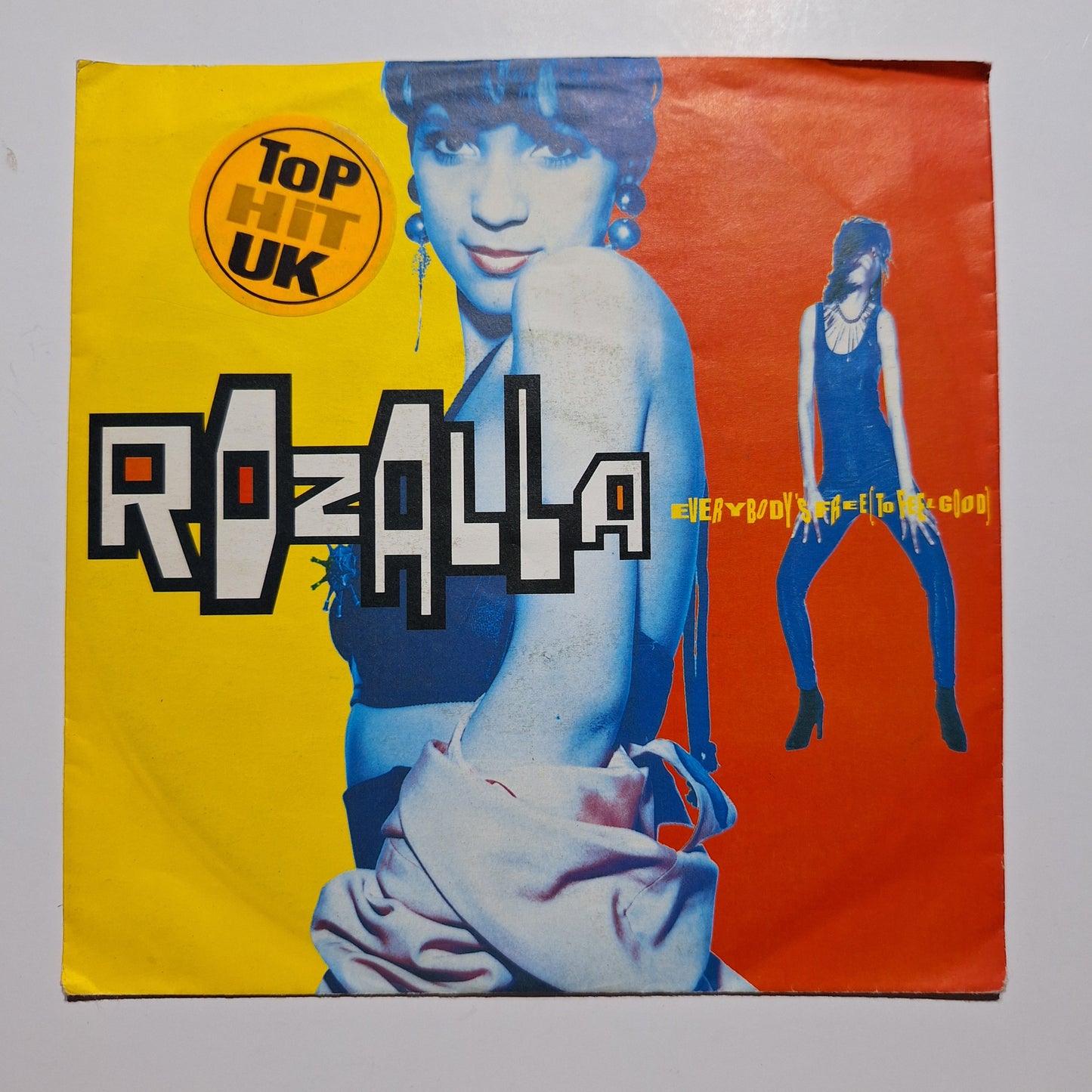 Rozalla Everybodys Free Simple 7" 2da. Mano Usado VG+