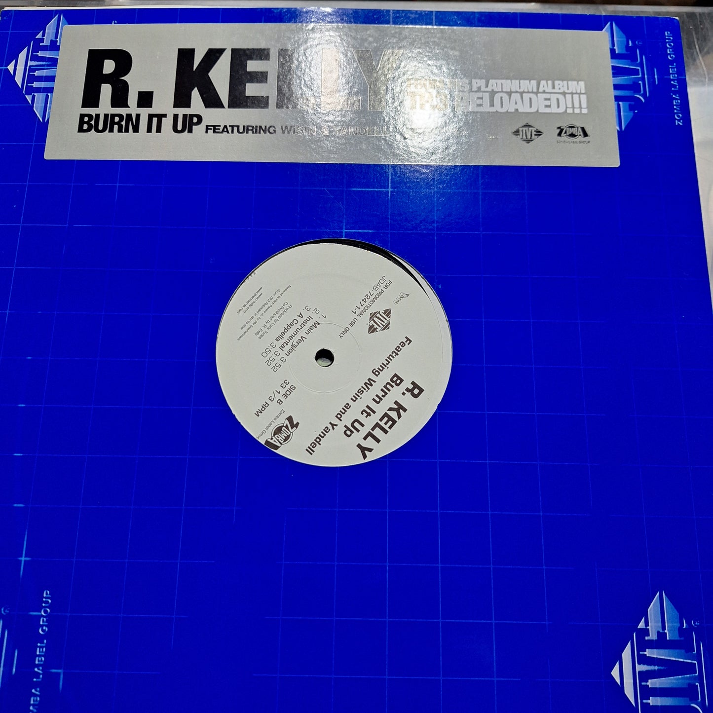 R. Kelly Burn it Up Maxi 2da. Mano VG+