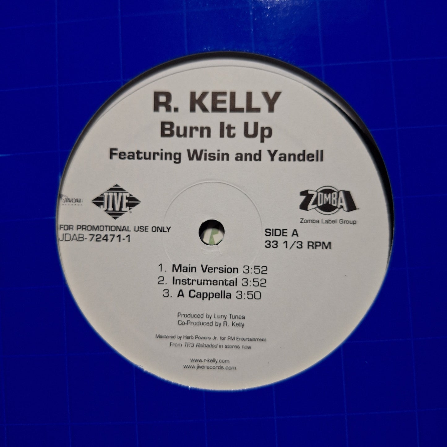 R. Kelly Burn it Up Maxi 2da. Mano VG+