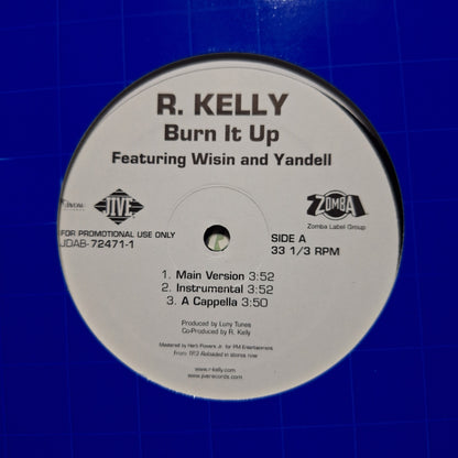 R. Kelly Burn it Up Maxi 2da. Mano VG+