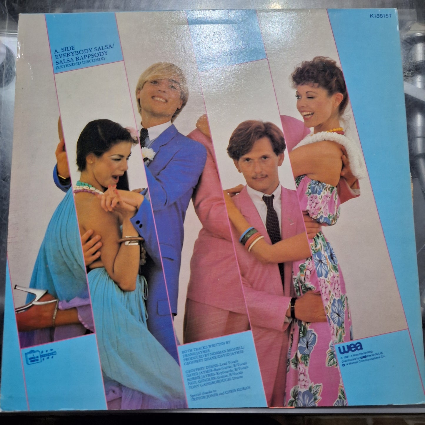 Modern Romance Everybody Salsa Maxi 2da. Mano VG+