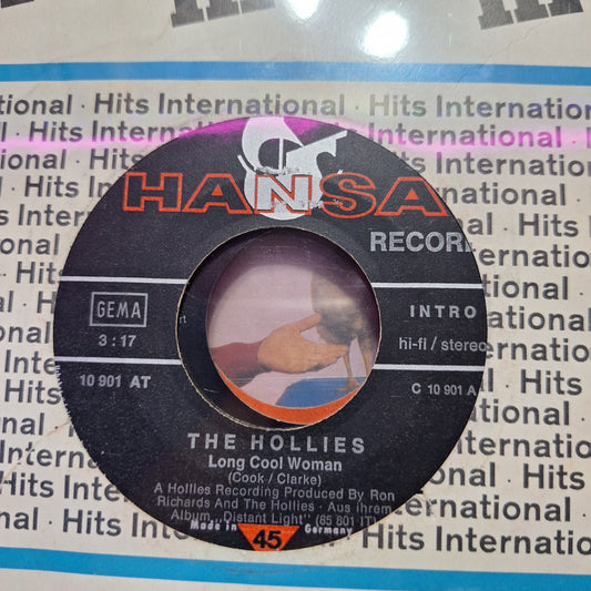 The Hollies Long Cool Woman Simple 7" de Epoca VG+