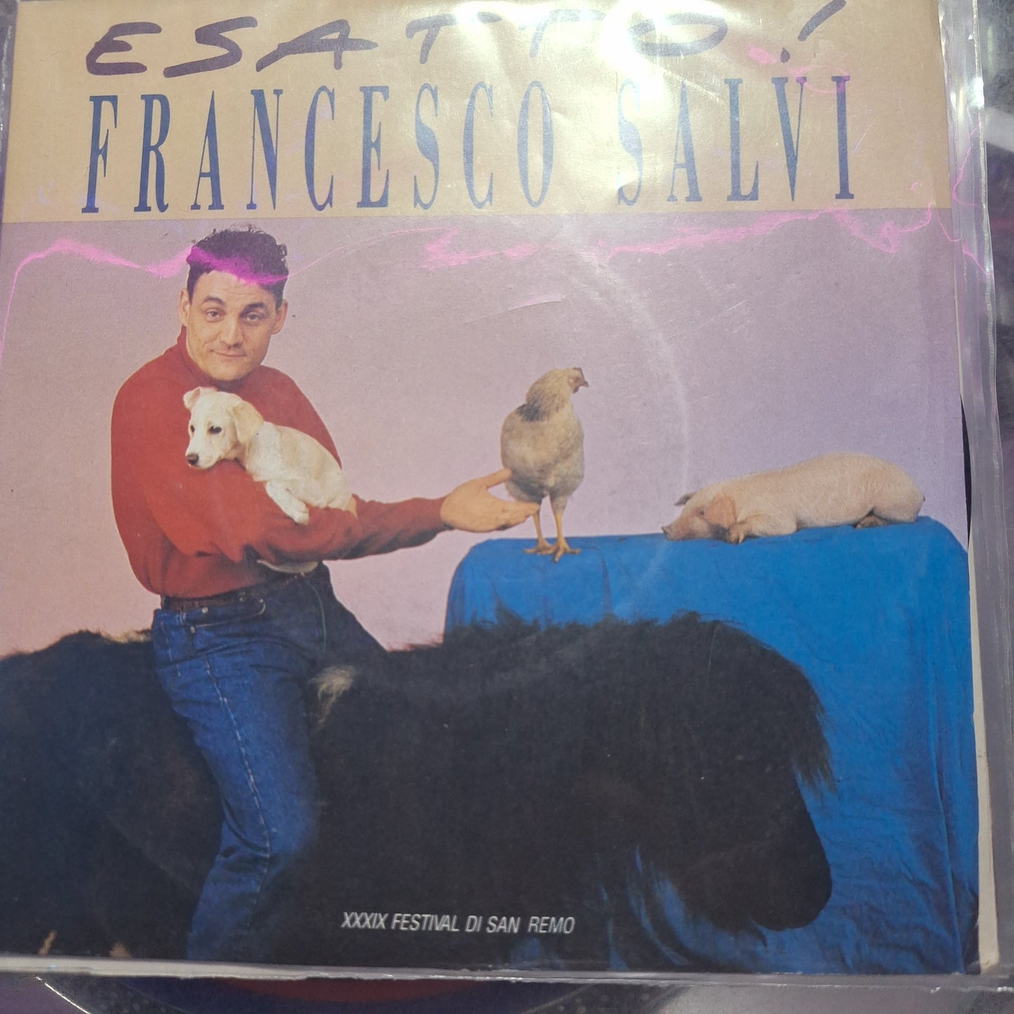 Francesco Salvi Essatto Simple 7" de Epoca VG+