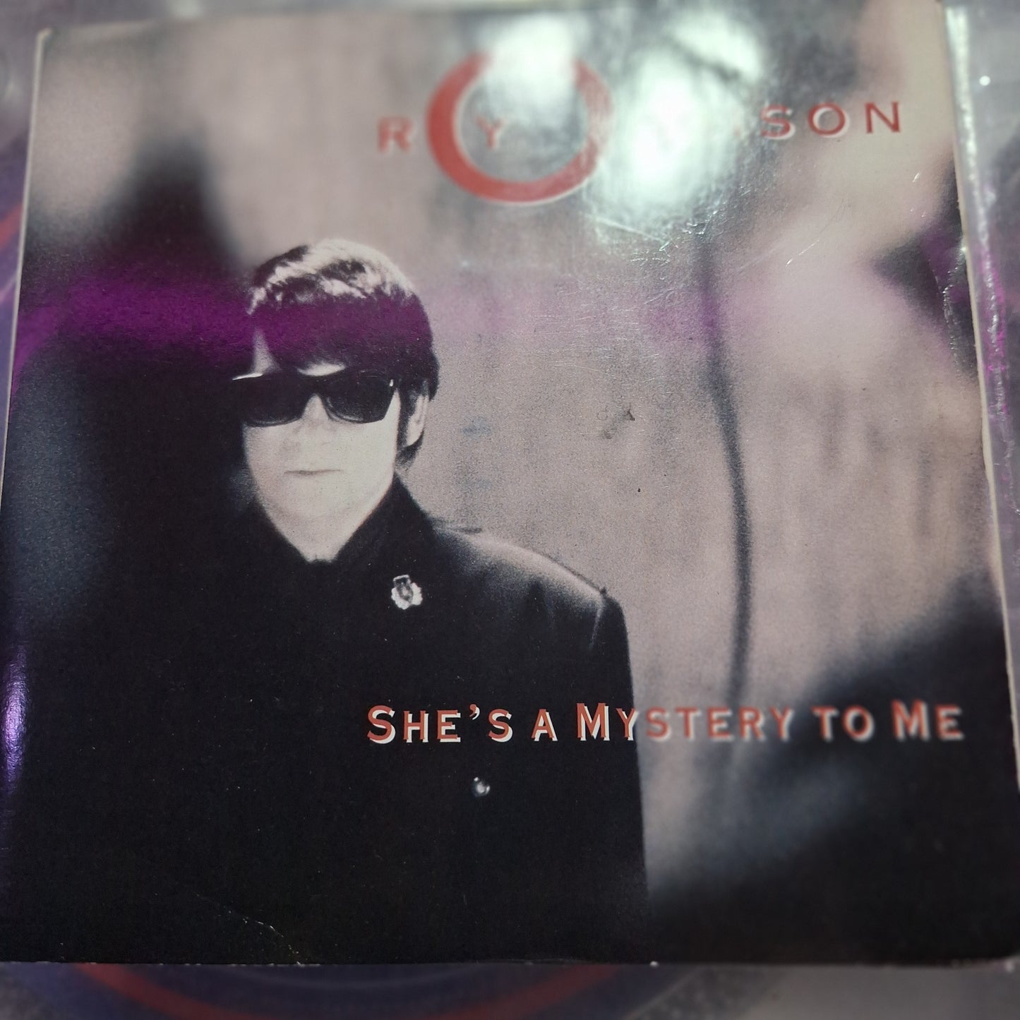 Roy Orbison Shes a Mistery to Me Simple 7" de Epoca VG+