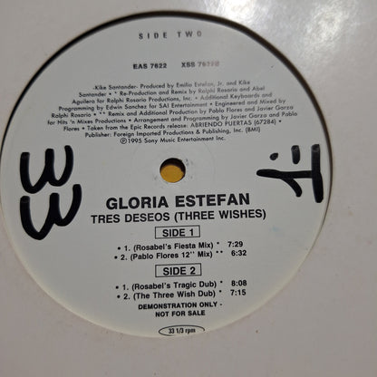 Gloria Estefan Tres Deseos Maxi 2da. Mano VG+