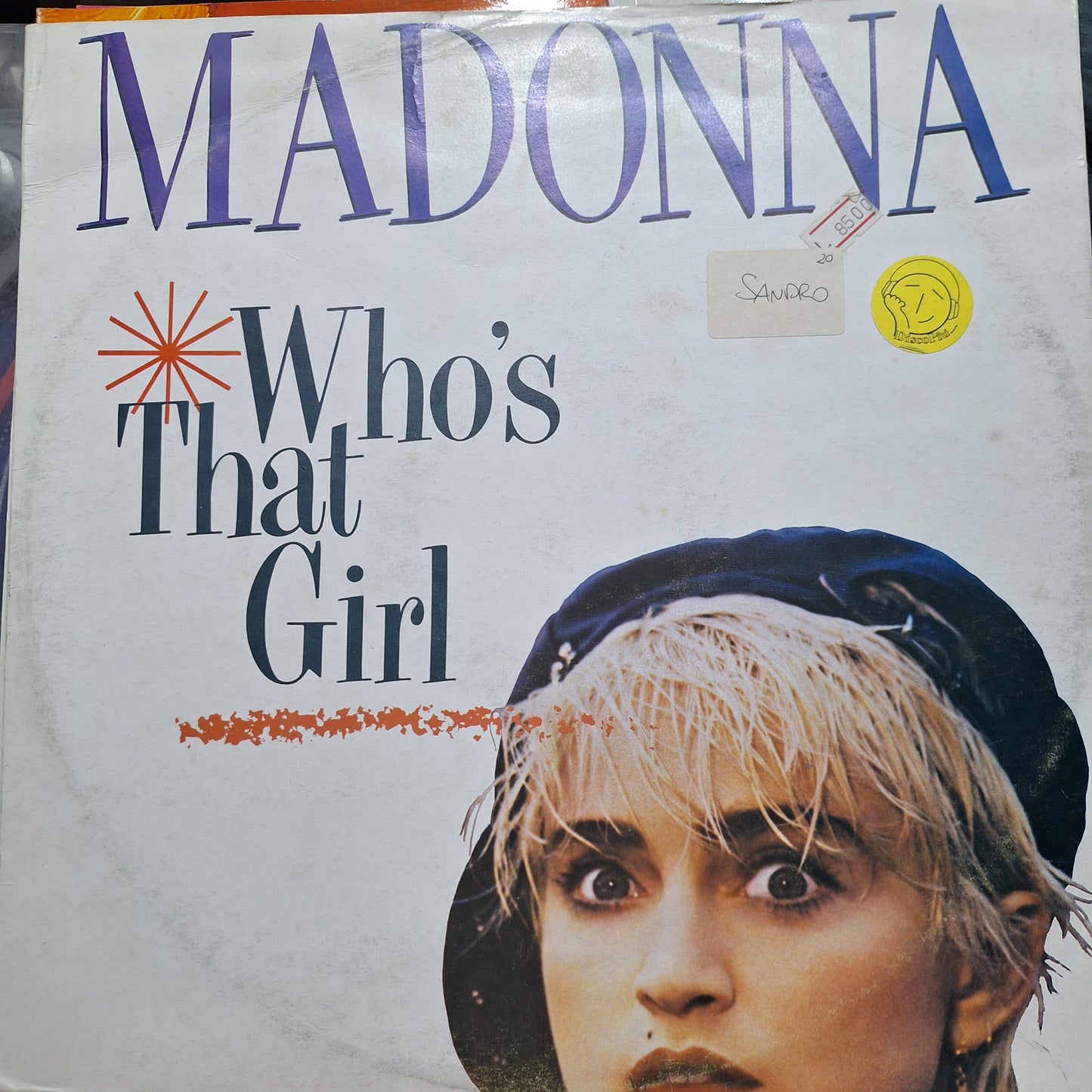 Madonna Whos That Girl Maxi 2da. Mano VG+