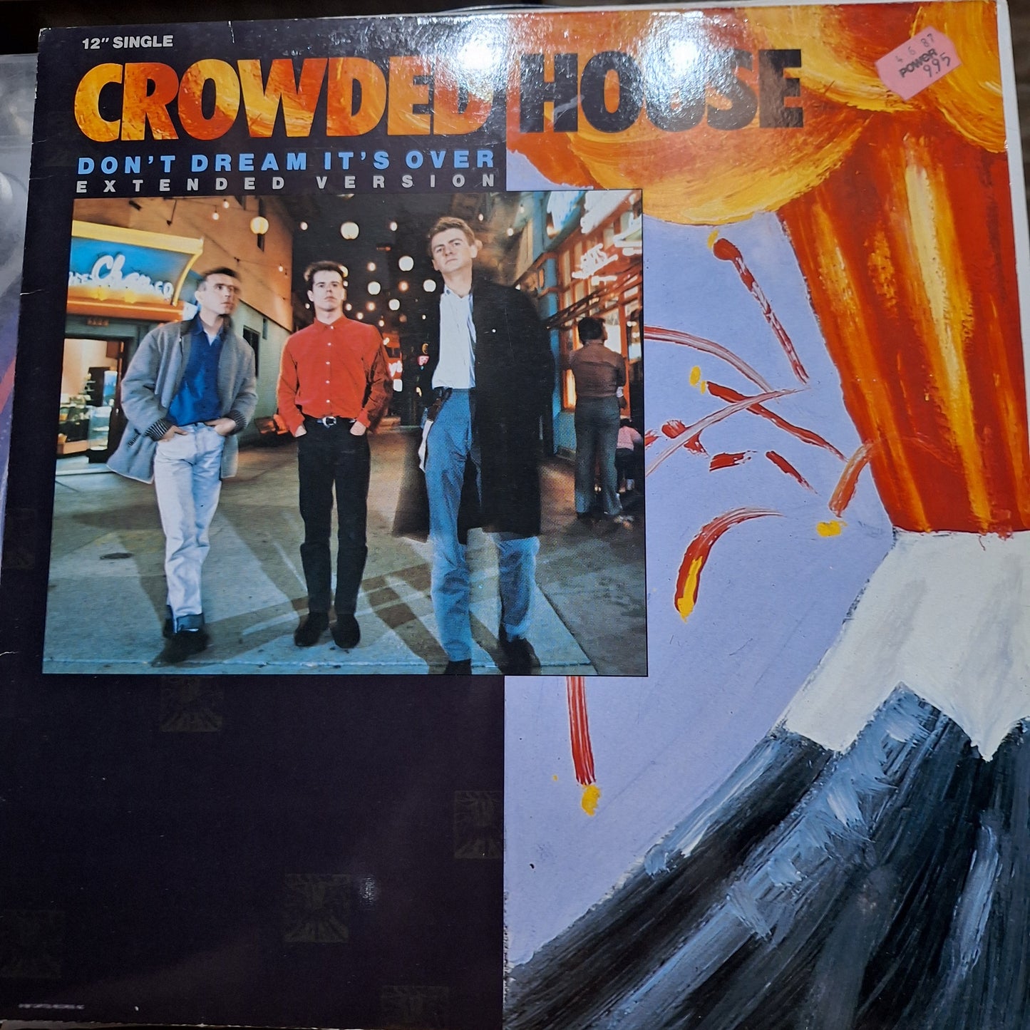 Crowded House Dont Dream its Over Maxi 2da. Mano VG+