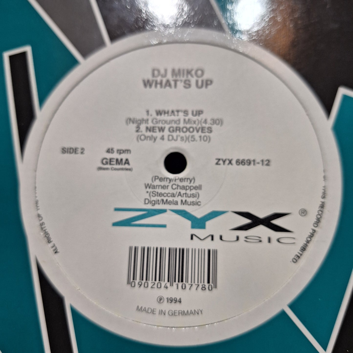 Dj Miko Whats Up Maxi 2da. Mano VG+