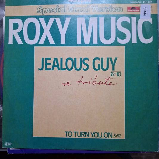 Roxy Music Jealous Guy Maxi 2da. Mano VG+