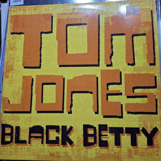 Tom Jones Black Betty Maxi 2da. Mano VG+