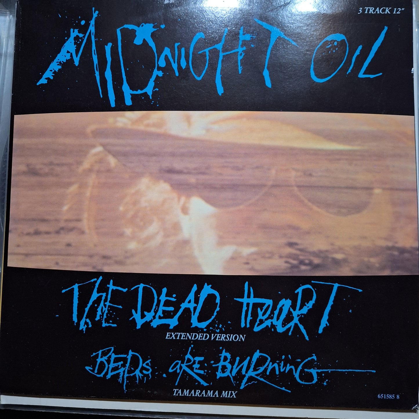 Midnight Oil Beds are Burning / The Dead Heart Maxi 2da. Mano VG+