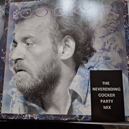 Joe Cocker The Never Ending Cocker Party Mix Maxi 2da. Mano VG+