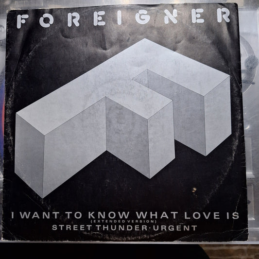 Foreigner I Want to Know What Love Is Maxi 2da. Mano Usado en Excelente Estado