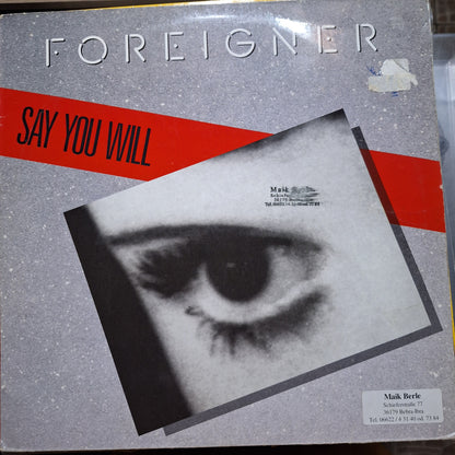 Foreigner Say You Will Maxi 2da. Mano Usado en Excelente Estado