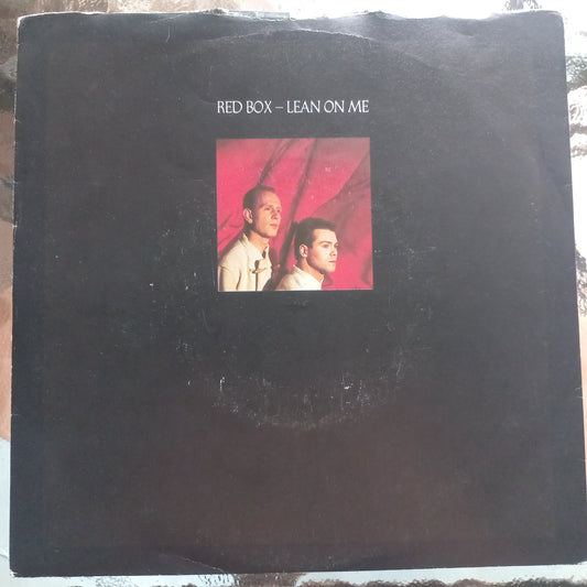 Red Box Lean on Me Simple 7" 2da. Mano Usado Muy Bien + VG+