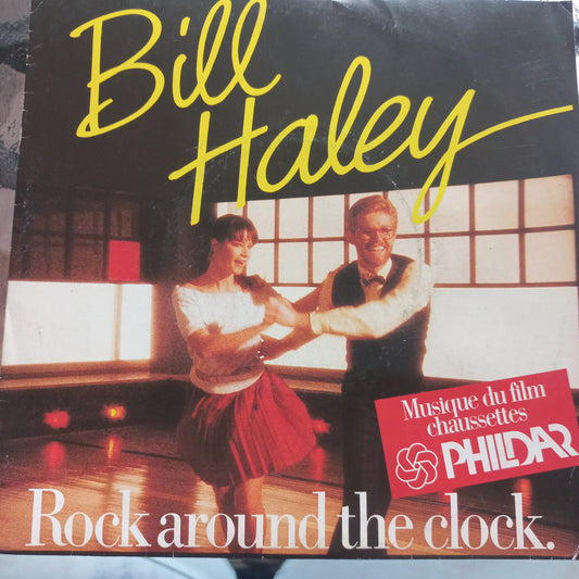 Bill Haley Rock Around The Clock Simple 7" 2da. Mano Usado Muy Bien + VG+