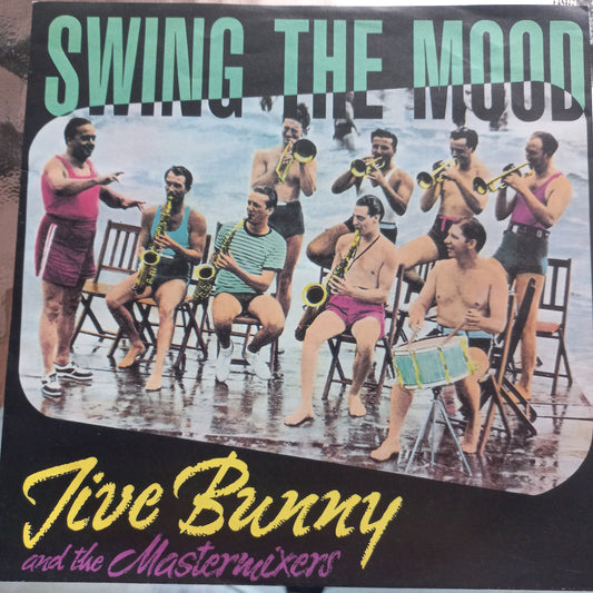 Jive Bunny Swing the Mood Simple 7" 2da. Mano Usado Muy Bien + VG+