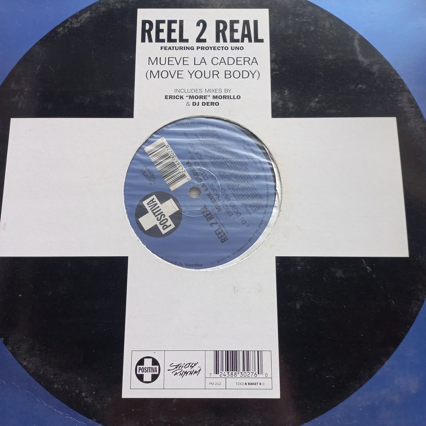 Reel 2 Real Mueve la Cadera Feat Proyecto Uno Maxi De Epoca VG+