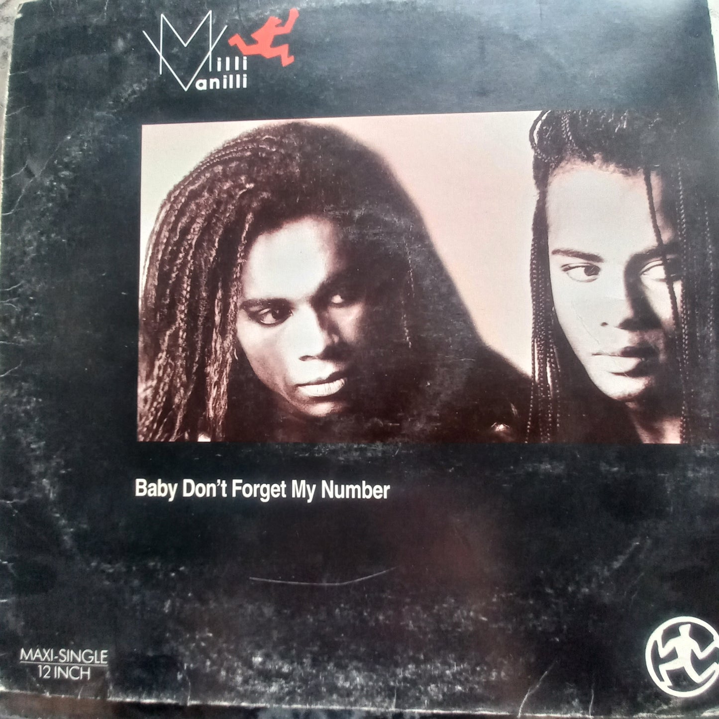 Milli VAnilli Baby Dont Forget My Number Maxi De Epoca VG+