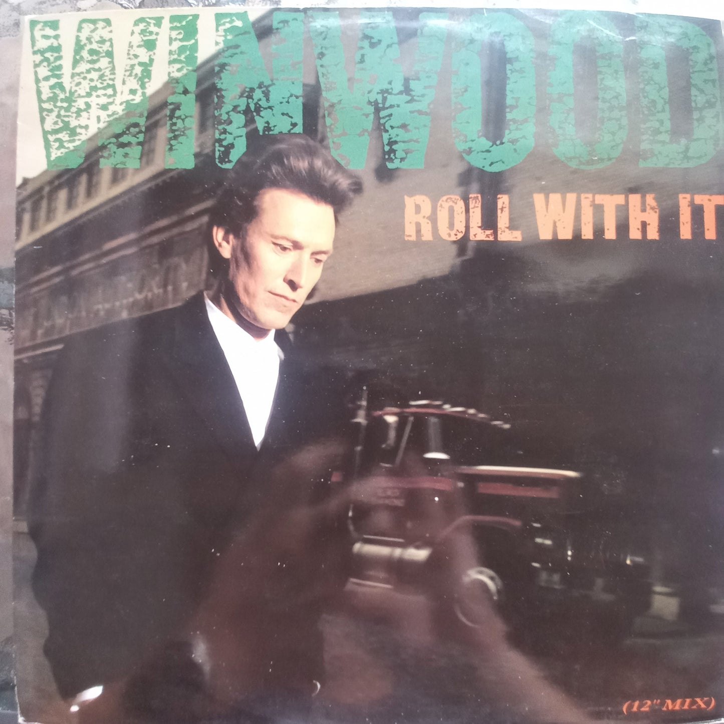 Stevie Winwood Roll With It Maxi De Epoca VG+