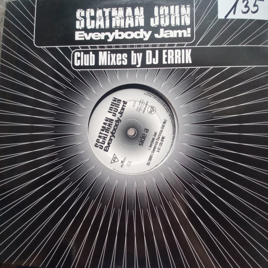 Scatman Everybody Jam Maxi De Epoca VG+