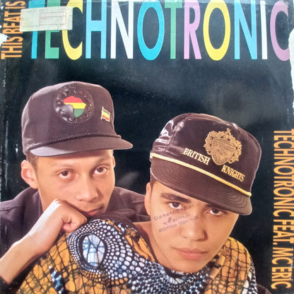 Technotronic This beat is Technotronic Maxi De Epoca VG+