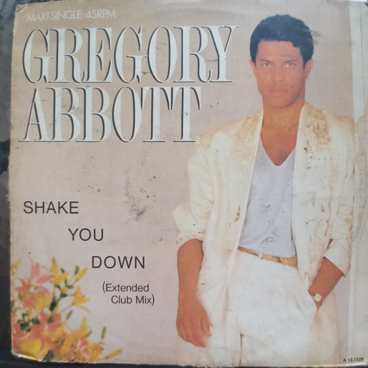 Gregory Abbot Shake you Down Maxi De Epoca VG+