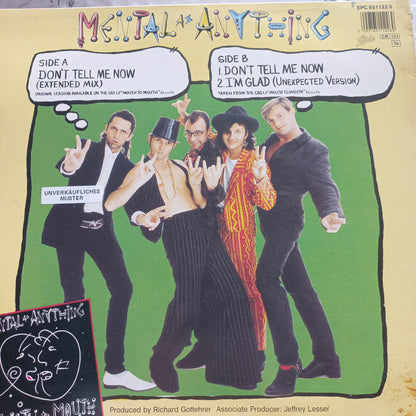 Mental as Anything Dont Tell me Now Maxi De Epoca VG+