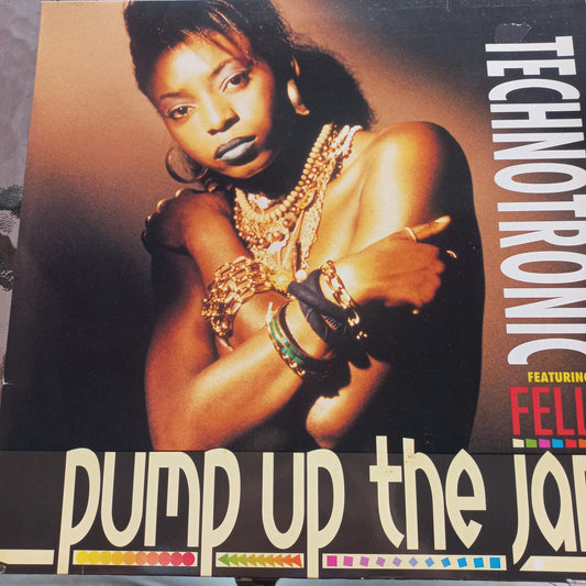 Technotronic Pump Up the Jam Maxi De Epoca VG+