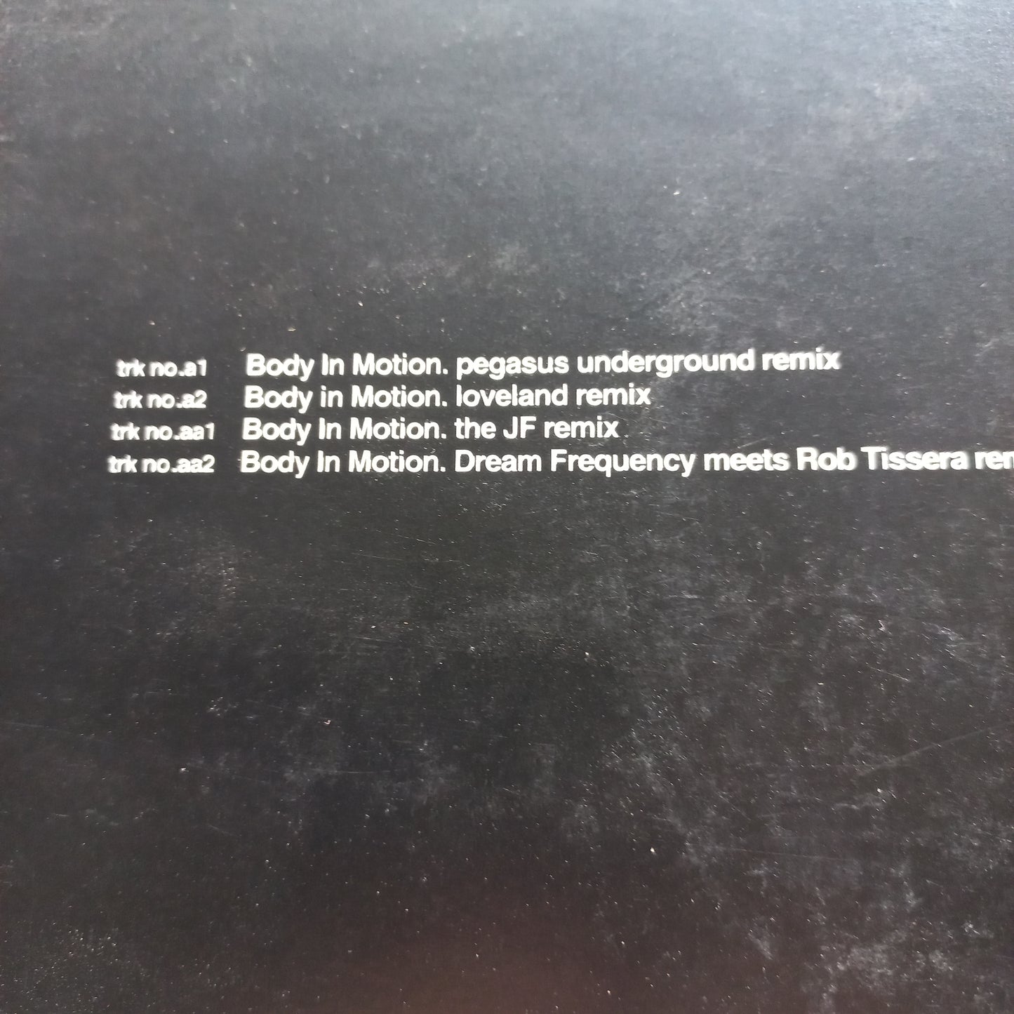 Atlantic Ocean Body in Motion Remixes Maxi De Epoca VG+