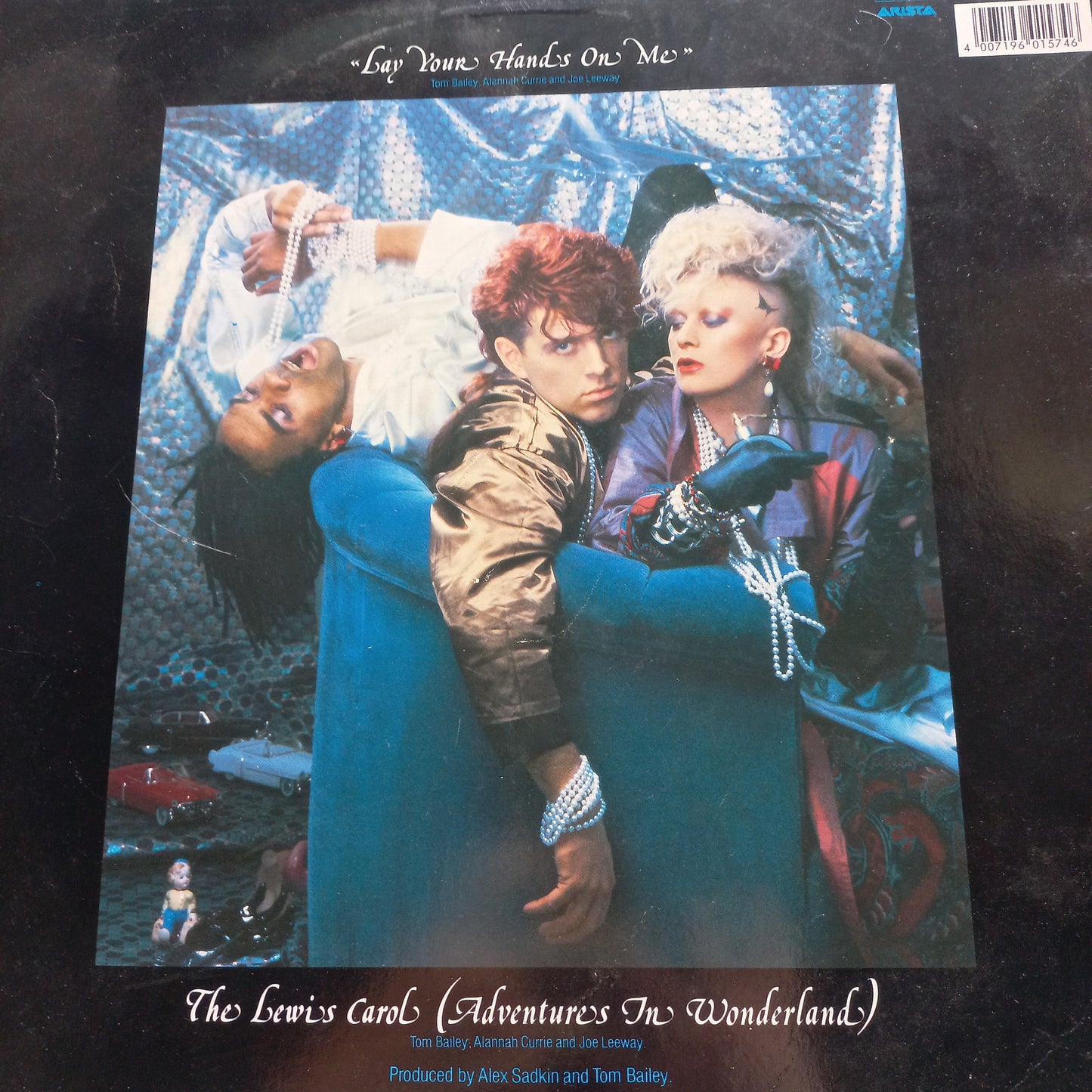 Thompson Twins Lay your Hands Maxi De Epoca VG+