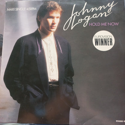 Johnny Logan Hold Me Now Maxi De Epoca VG+