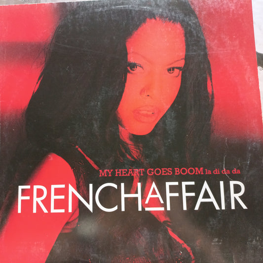 French Affair My Heart Goes Boom Maxi De Epoca VG+
