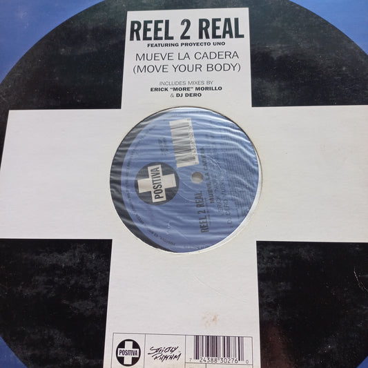 Reel 2 Real Feat Proyecto Uno Mueve la Cadera Maxi De Epoca VG+