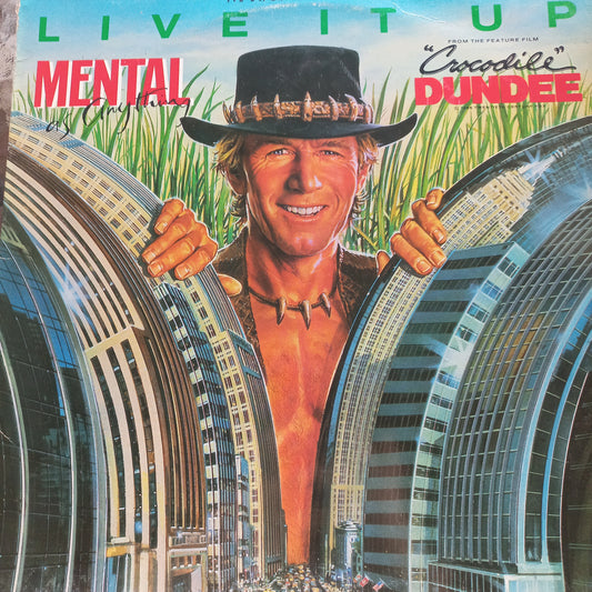 Mental As Anything Live It Up Maxi De Epoca VG+